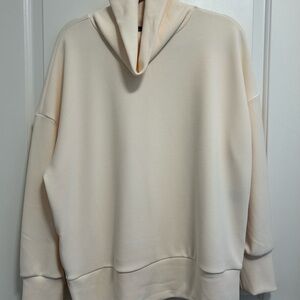 Simply Vera Vera Wang Cream Cowl-Neck Sweater